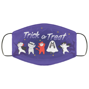 Creepy Halloween Cat Mask Asking Trick Or Treat Cat Halloween Face Mask