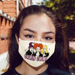 Squad Goal Three Witches Pocus Face Mask