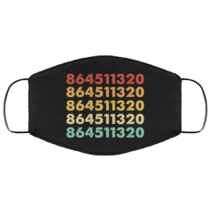 864511320 Mask  Anti Trump Impeach Vote Out 8645 2020 Election Face Mask