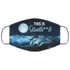 This Is A Useless Mask But I Dont Get Fined Funny Wolf Face Mask