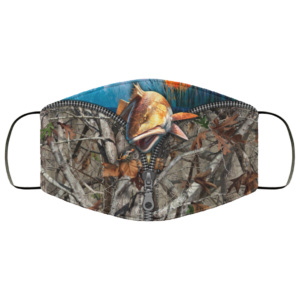 Fishing Zip 3D Face Mask