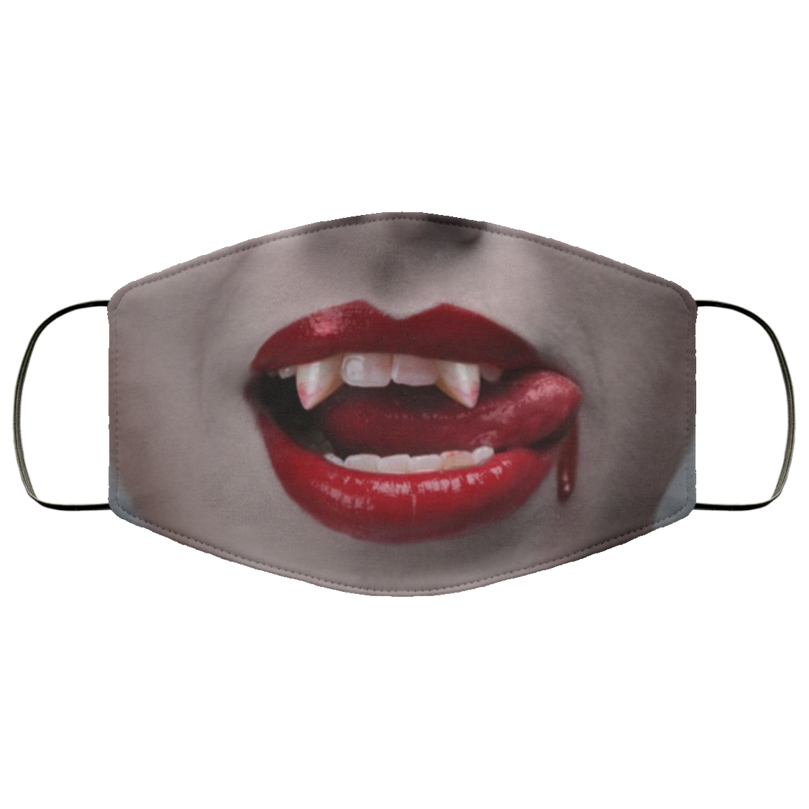 Vampire Mouth Halloween Face Mask