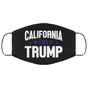 California For Trump Face Mask  Funny Grinch Mask