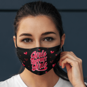 Girls Support Girls Face Mask