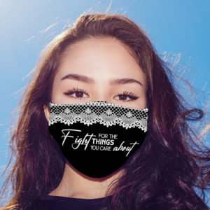 RBG Collar Fight for the Things You Care Face Mask