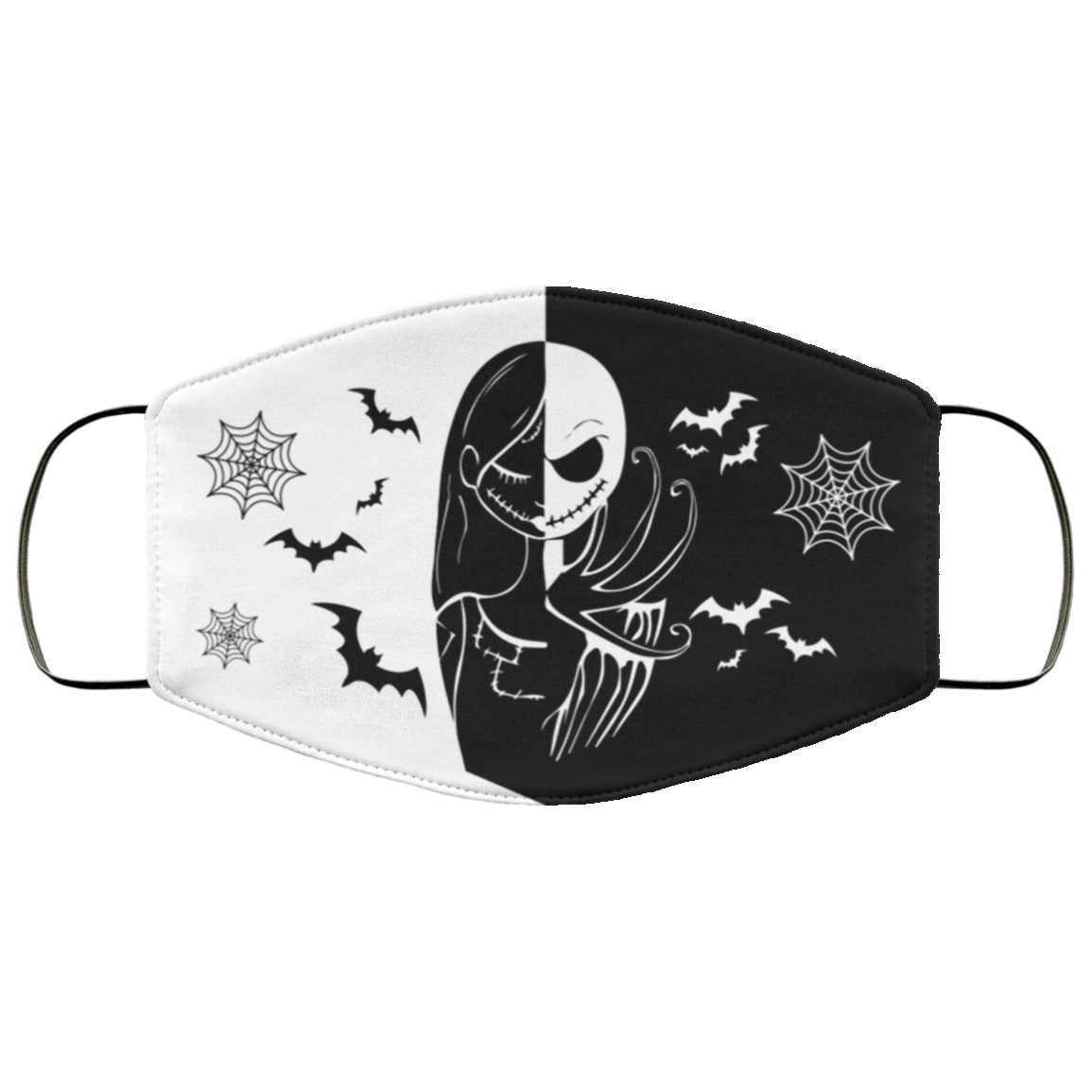 Nightmare Before Christmas Jack Skellington Sally Face Mask