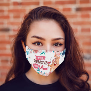 Pig Will Remove For Wine Face Mask