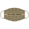 Really Ties the Body Together Lebowski Sweater Pattern Face Mask