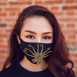 Facehugger Alien Horror Funny Gift Face Mask