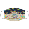 Every Little Thing Is Gonna Be Alright Cute Birds Face Mask