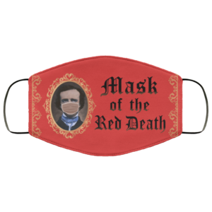 Mask Of The Red Death Face Mask