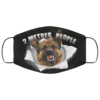 2 Metres People Funny German Shepherd Face Mask