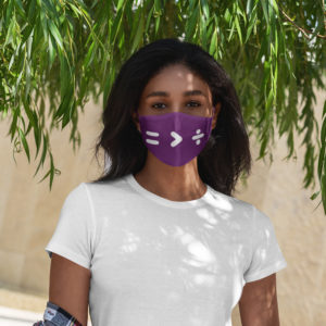 Equality Greater Than Division Mask 44 Is Greater Than 45 Anti Trump Face Mask