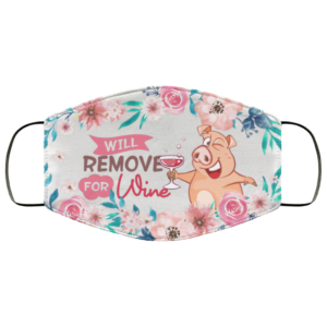 Pig Will Remove For Wine Face Mask