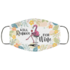 In A World Where You Can Be Anything Be Kind Autism Awareness Support Saying Face Mask