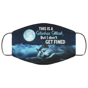 This Is A Useless Mask But I Dont Get Fined Funny Wolf Face Mask