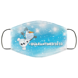 Olaf Quarantined 2020 Face Mask