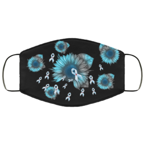 Diabetic Awareness Face Mask  SunFlower Diabetes Awareness Face Mask