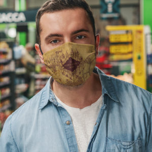 Marauders Map Face Mask  Harry Potter Face Mask