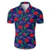 Buffalo bills tropical flower Hawaiian Beach Shirt