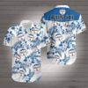 Buffalo bills tropical flower Hawaiian Beach Shirt