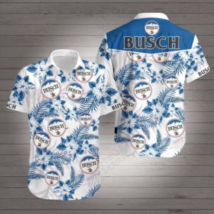 Busch Hawaiian Beach Shirt