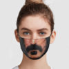 Breast Cancer Fight Like A Girl Unbreakable Cloth Face Mask Reusable
