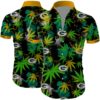 Green bay packers tropical flower Hawaiian Beach Shirt Green bay packers tropical flower Hawaiian Beach Shirt