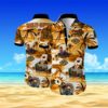 Green bay packers tropical flower Hawaiian Beach Shirt Green bay packers tropical flower Hawaiian Beach Shirt