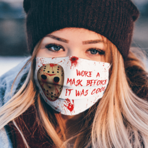 Jason Voorhees wore a mask before it was cool face mask