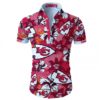 Kansas city chiefs cannabis Summer Short Sleeve Hawaiian Beach Shirt