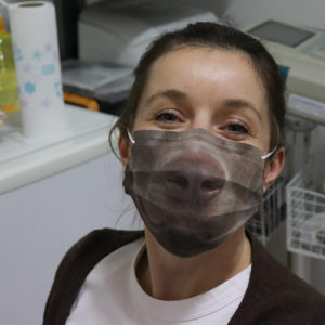 Favorite Weimaraner Dog Face Face Mask