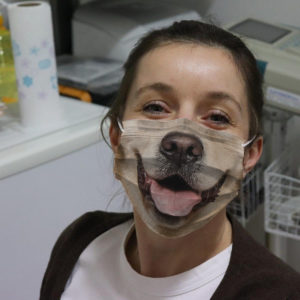 Golden Retriever Snout For Dog Lovers Face Mask