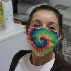 For  Vintage Tie-Dye Psychedelic Pattern Reusable Face Mask