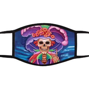 Rock On Catrina Face Mask