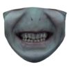Goofy Chimp Smiling Face Mask Monkey Ape Face Mask