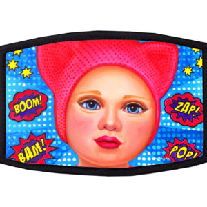 Fight Like a Girl Face Mask