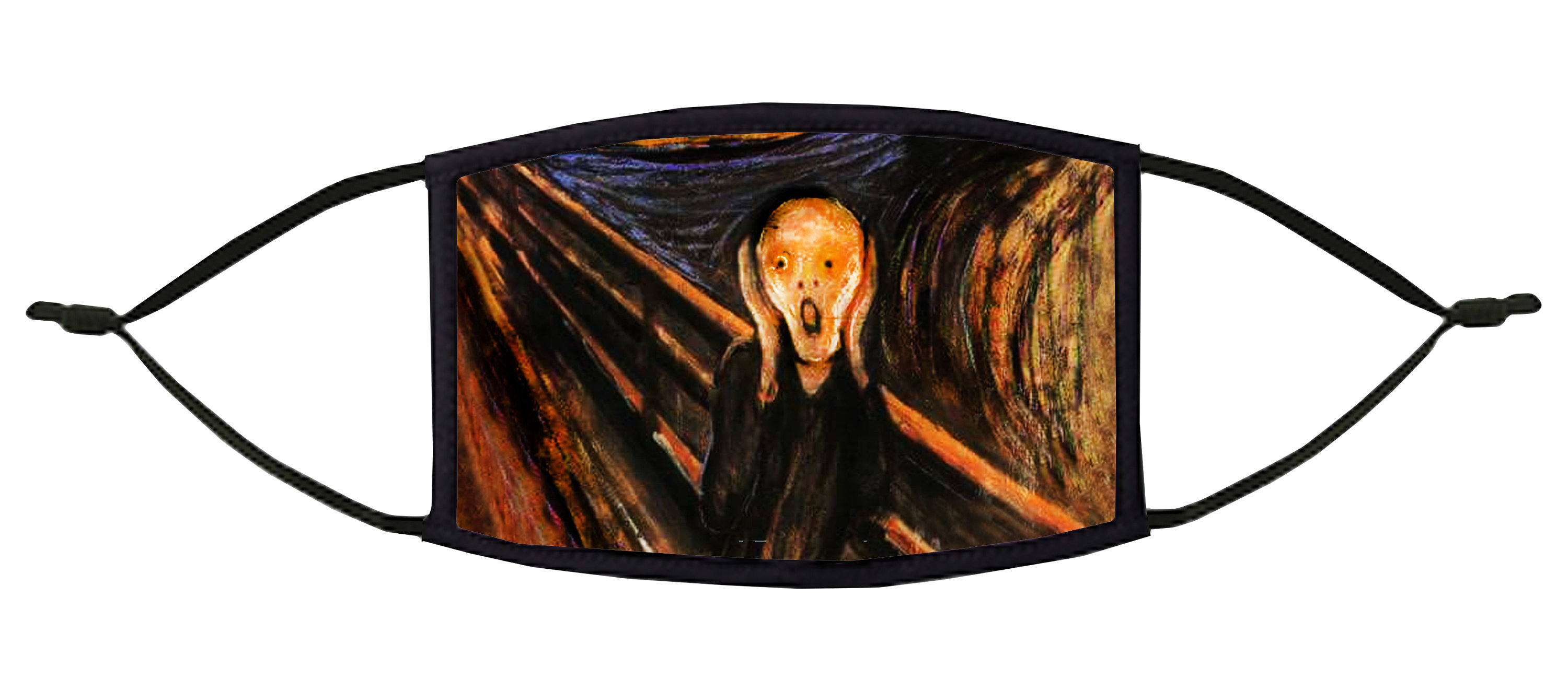 The Scream Munch Face Mask The Scream Munch Face Mask