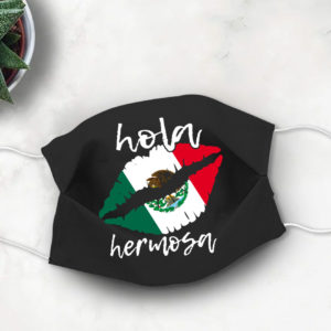 Mexican Flag Face Mask Mexican Lips 2020 Face Mask