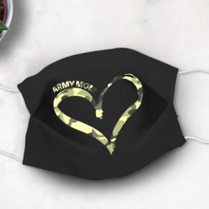 Army Mom Camouflage Face Mask Army Dad Mask