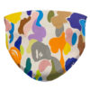 Philadelphia Phillies Eagles Flyers 76ers Sports Team Logo Mashup Face Mask