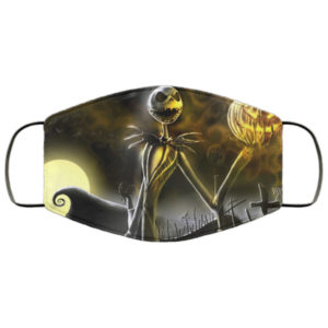 Jack Skellington Pumpkin King Face Mask