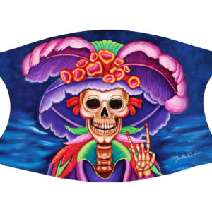 Rock On Catrina Face Mask