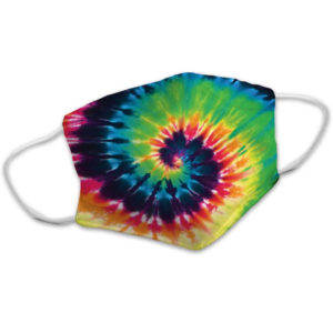 For  Vintage Tie-Dye Psychedelic Pattern Reusable Face Mask