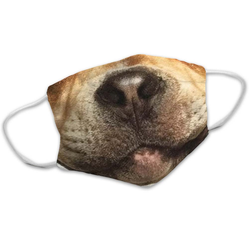 For Funny Dog Lover Pit Bull Pitbull Snout Reusable Face Mask For Funny Dog Lover Pit Bull Pitbull Snout Reusable Face Mask