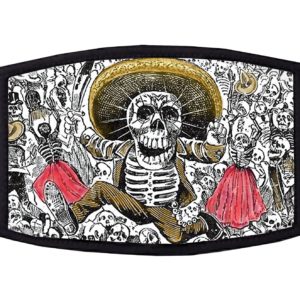 Calavera Oaxaquea Posada The Revolution Face Mask