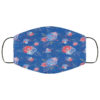 Windmill July 4th American Flag Patriotic Face Mask