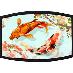Japanese Koi Fish Face Mask