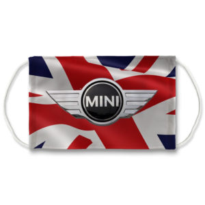Mini Cooper Union Jack Mask Face Mask Automotive
