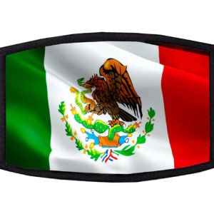 Mexican Flag Face Mask